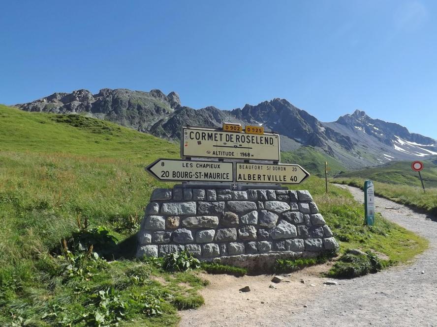 Cormet de roselend 1 968 m