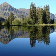 Lac des mines dor