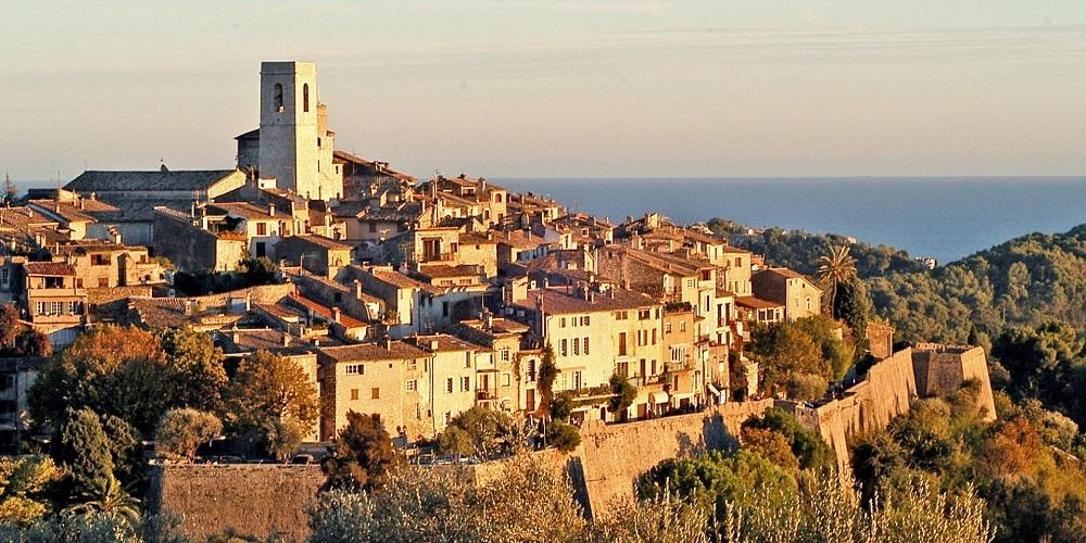 Vue saint paul de vence